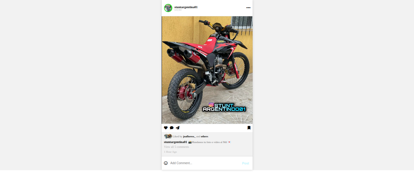 Instagram Card Capture
